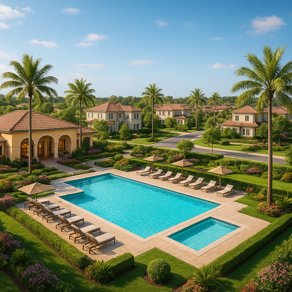 Canary Estate premium residential community with lifestyle amenities and recreational facilities